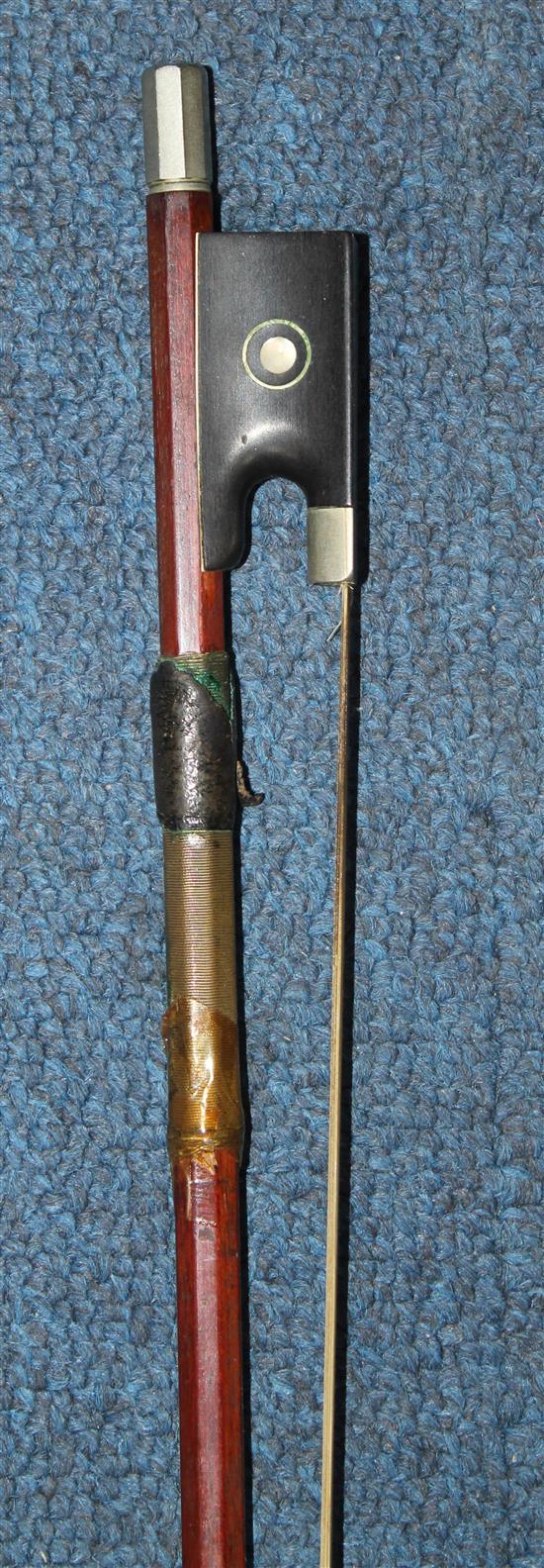 A 19th century French Colin of Nancy violin,
